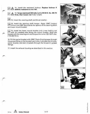 1991 Johnson/Evinrude EI 60 thru 70 outboards Service Manual, Page 187