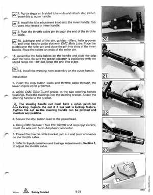 1991 Johnson/Evinrude EI 60 thru 70 outboards Service Manual, Page 193