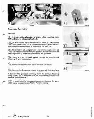1991 Johnson/Evinrude EI 60 thru 70 outboards Service Manual, Page 203