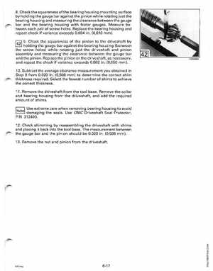 1991 Johnson/Evinrude EI 60 thru 70 outboards Service Manual, Page 211