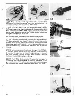 1991 Johnson/Evinrude EI 60 thru 70 outboards Service Manual, Page 213
