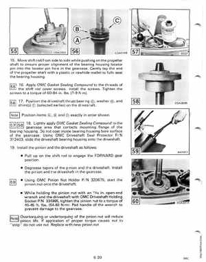 1991 Johnson/Evinrude EI 60 thru 70 outboards Service Manual, Page 214