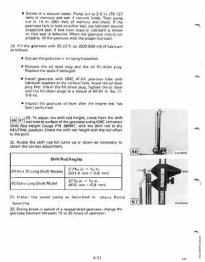 1991 Johnson/Evinrude EI 60 thru 70 outboards Service Manual, Page 216