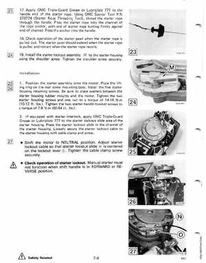1991 Johnson/Evinrude EI 60 thru 70 outboards Service Manual, Page 226