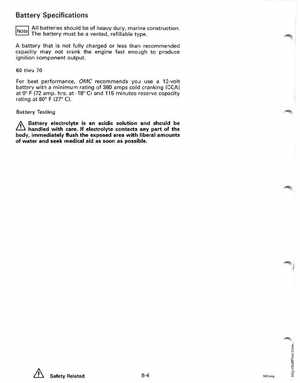 1991 Johnson/Evinrude EI 60 thru 70 outboards Service Manual, Page 230