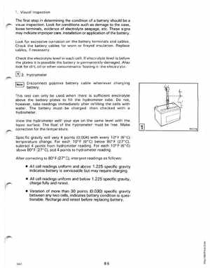 1991 Johnson/Evinrude EI 60 thru 70 outboards Service Manual, Page 231