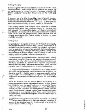 1991 Johnson/Evinrude EI 60 thru 70 outboards Service Manual, Page 233