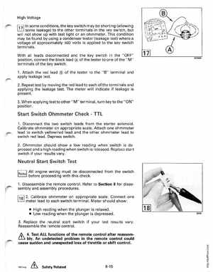 1991 Johnson/Evinrude EI 60 thru 70 outboards Service Manual, Page 241