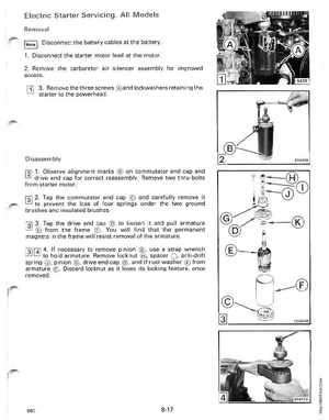 1991 Johnson/Evinrude EI 60 thru 70 outboards Service Manual, Page 243