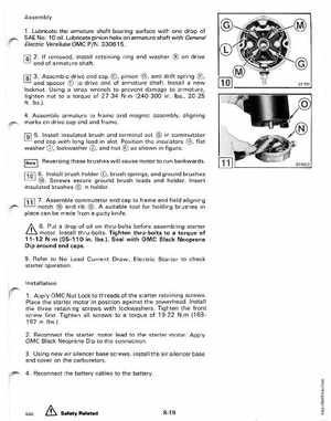 1991 Johnson/Evinrude EI 60 thru 70 outboards Service Manual, Page 245