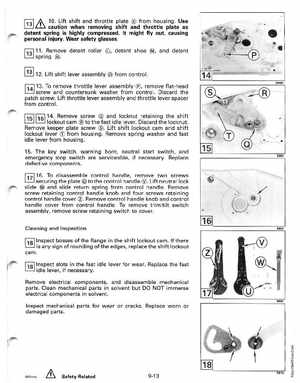 1991 Johnson/Evinrude EI 60 thru 70 outboards Service Manual, Page 264