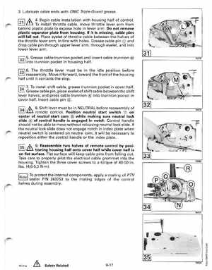 1991 Johnson/Evinrude EI 60 thru 70 outboards Service Manual, Page 268