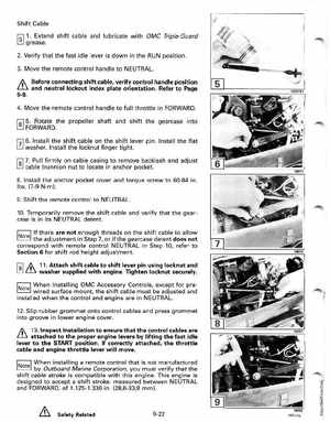 1991 Johnson/Evinrude EI 60 thru 70 outboards Service Manual, Page 273