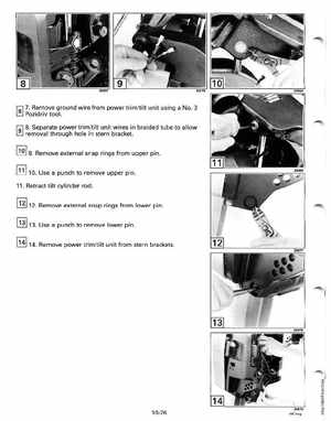 1991 Johnson/Evinrude EI 60 thru 70 outboards Service Manual, Page 300