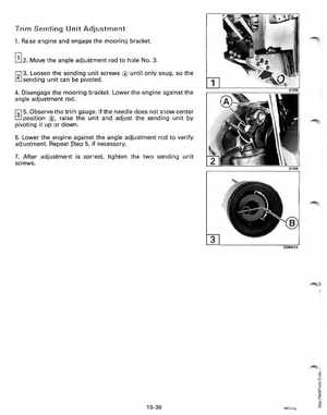 1991 Johnson/Evinrude EI 60 thru 70 outboards Service Manual, Page 310