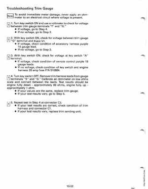 1991 Johnson/Evinrude EI 60 thru 70 outboards Service Manual, Page 326