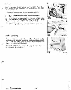 1991 Johnson/Evinrude EI 60 thru 70 outboards Service Manual, Page 345