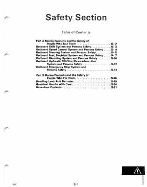 1991 Johnson/Evinrude EI 60 thru 70 outboards Service Manual, Page 347