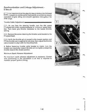 1991 Johnson/Evinrude EI Outboards 2.3 thru 8 Service Manual, Page 48