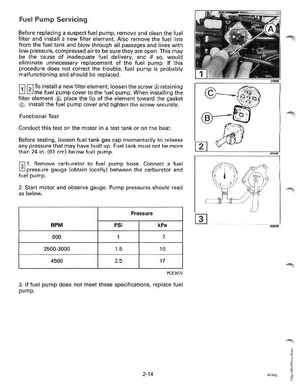 1991 Johnson/Evinrude EI Outboards 2.3 thru 8 Service Manual, Page 70