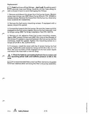 1991 Johnson/Evinrude EI Outboards 2.3 thru 8 Service Manual, Page 71