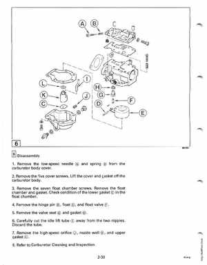1991 Johnson/Evinrude EI Outboards 2.3 thru 8 Service Manual, Page 86