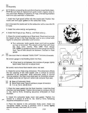 1991 Johnson/Evinrude EI Outboards 2.3 thru 8 Service Manual, Page 87