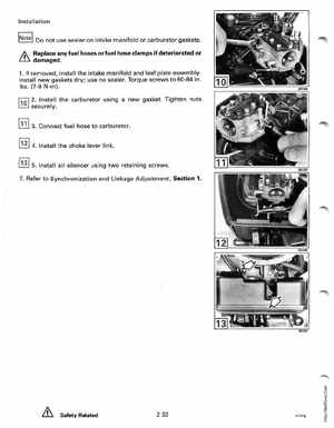 1991 Johnson/Evinrude EI Outboards 2.3 thru 8 Service Manual, Page 88