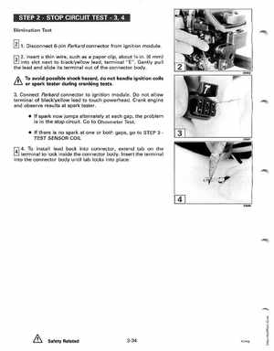 1991 Johnson/Evinrude EI Outboards 2.3 thru 8 Service Manual, Page 124