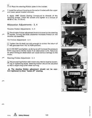 1991 Johnson/Evinrude EI Outboards 2.3 thru 8 Service Manual, Page 189