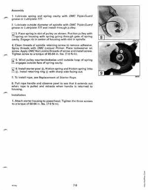1991 Johnson/Evinrude EI Outboards 2.3 thru 8 Service Manual, Page 235