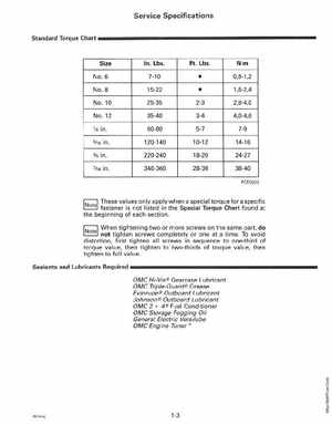 1991 Johnson/Evinrude Models "EI" 40 thru 55 Service Manual, Page 9