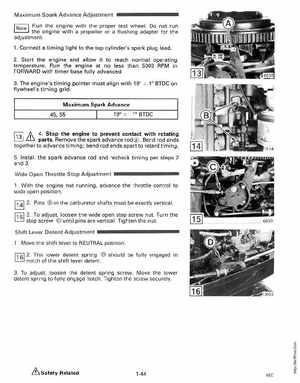 1991 Johnson/Evinrude Models "EI" 40 thru 55 Service Manual, Page 50