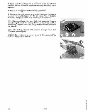 1991 Johnson/Evinrude Models "EI" 40 thru 55 Service Manual, Page 67