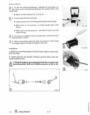 1991 Johnson/Evinrude Models "EI" 40 thru 55 Service Manual, Page 73
