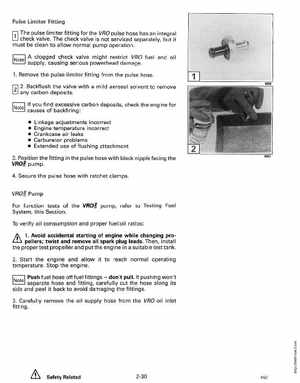1991 Johnson/Evinrude Models "EI" 40 thru 55 Service Manual, Page 86