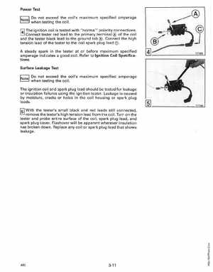 1991 Johnson/Evinrude Models "EI" 40 thru 55 Service Manual, Page 114