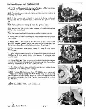 1991 Johnson/Evinrude Models "EI" 40 thru 55 Service Manual, Page 122