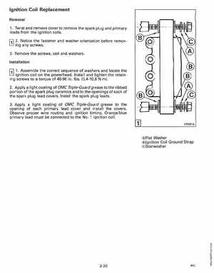 1991 Johnson/Evinrude Models "EI" 40 thru 55 Service Manual, Page 123