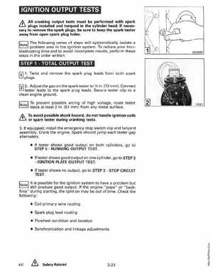 1991 Johnson/Evinrude Models "EI" 40 thru 55 Service Manual, Page 126