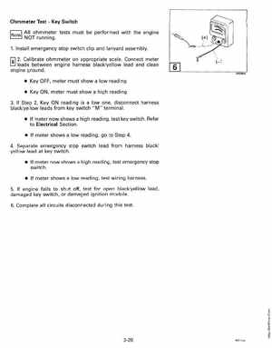 1991 Johnson/Evinrude Models "EI" 40 thru 55 Service Manual, Page 129