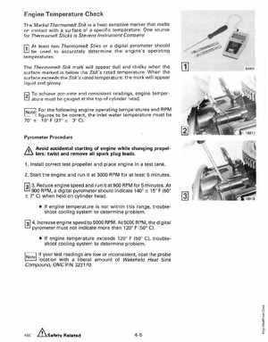 1991 Johnson/Evinrude Models "EI" 40 thru 55 Service Manual, Page 137