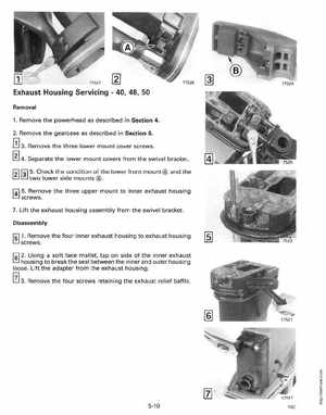 1991 Johnson/Evinrude Models "EI" 40 thru 55 Service Manual, Page 175