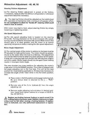 1991 Johnson/Evinrude Models "EI" 40 thru 55 Service Manual, Page 179