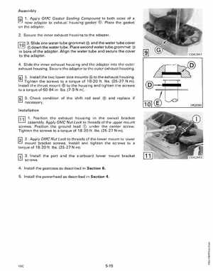 1991 Johnson/Evinrude Models "EI" 40 thru 55 Service Manual, Page 184