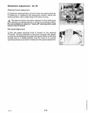 1991 Johnson/Evinrude Models "EI" 40 thru 55 Service Manual, Page 190