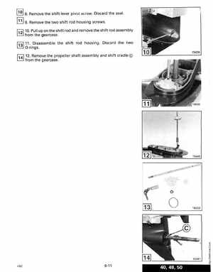 1991 Johnson/Evinrude Models "EI" 40 thru 55 Service Manual, Page 201