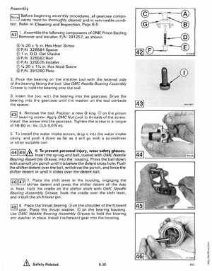 1991 Johnson/Evinrude Models "EI" 40 thru 55 Service Manual, Page 226
