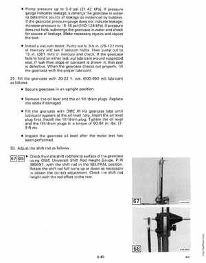 1991 Johnson/Evinrude Models "EI" 40 thru 55 Service Manual, Page 230
