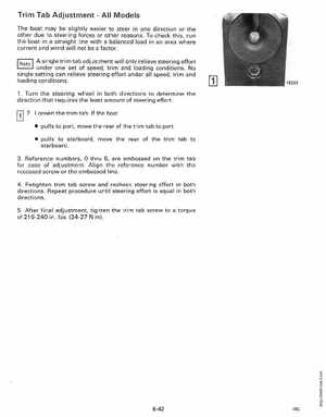 1991 Johnson/Evinrude Models "EI" 40 thru 55 Service Manual, Page 232